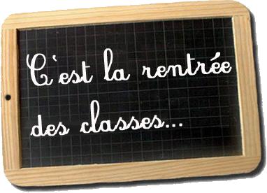 Rentrée des classes