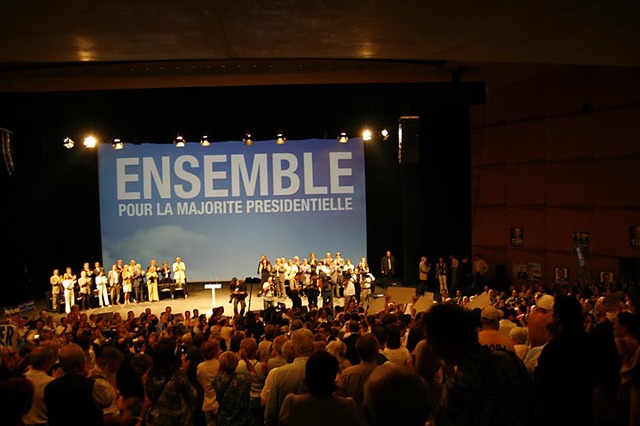 Marseille- 23 mai 2007 : meeting de lancement des Législatives avec François FILLON