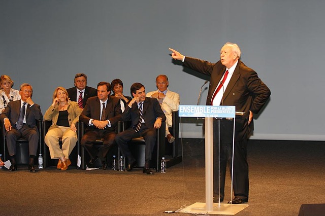 Marseille- 23 mai 2007 : meeting de lancement des Législatives avec François FILLON
