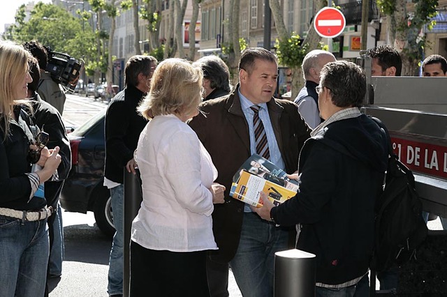 Visite de quartier - Chave (5eme) le 30 mai 2007