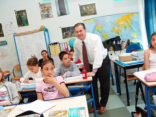 Bruno GILLES retourne à l'école 