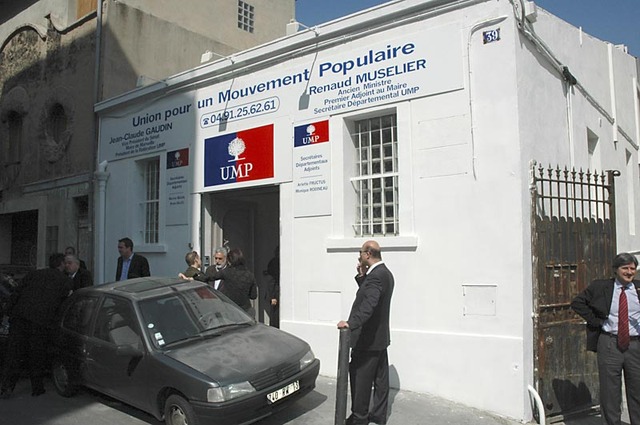 La permanence UMP - 39, rue sainte Cécile, 13005 Marseille