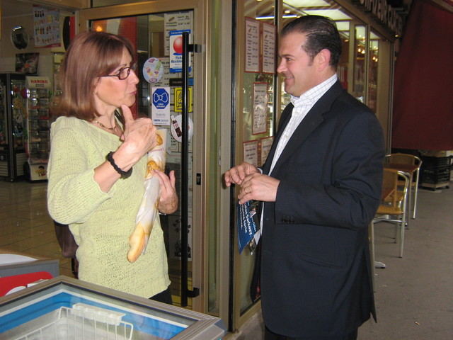 Visite de quartier : rue Saint Pierre (5eme) le 21 mai 2007